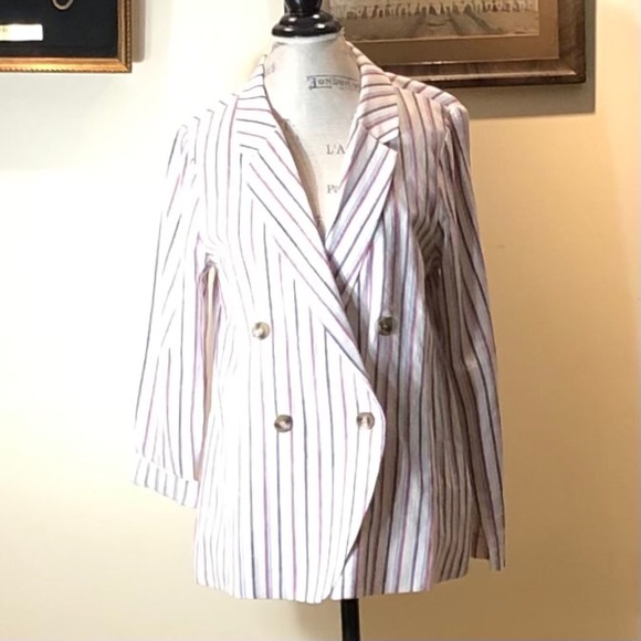 Anthropologie Dolan Cotton/Linen Blend Jacket Sz M - Picture 2 of 12